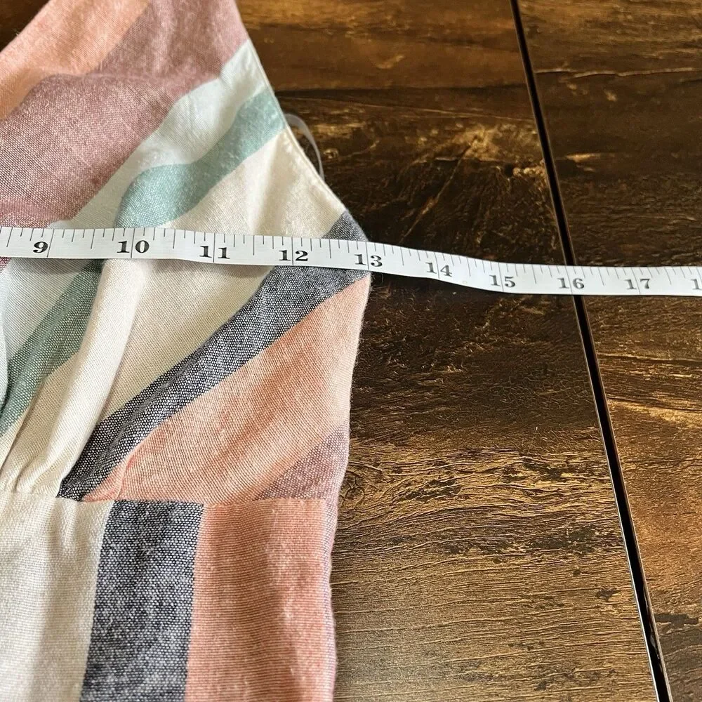 NWT Women's XS American Eagle Striped Halter Mini Dress Boho Summer - Picture 9 of 10
